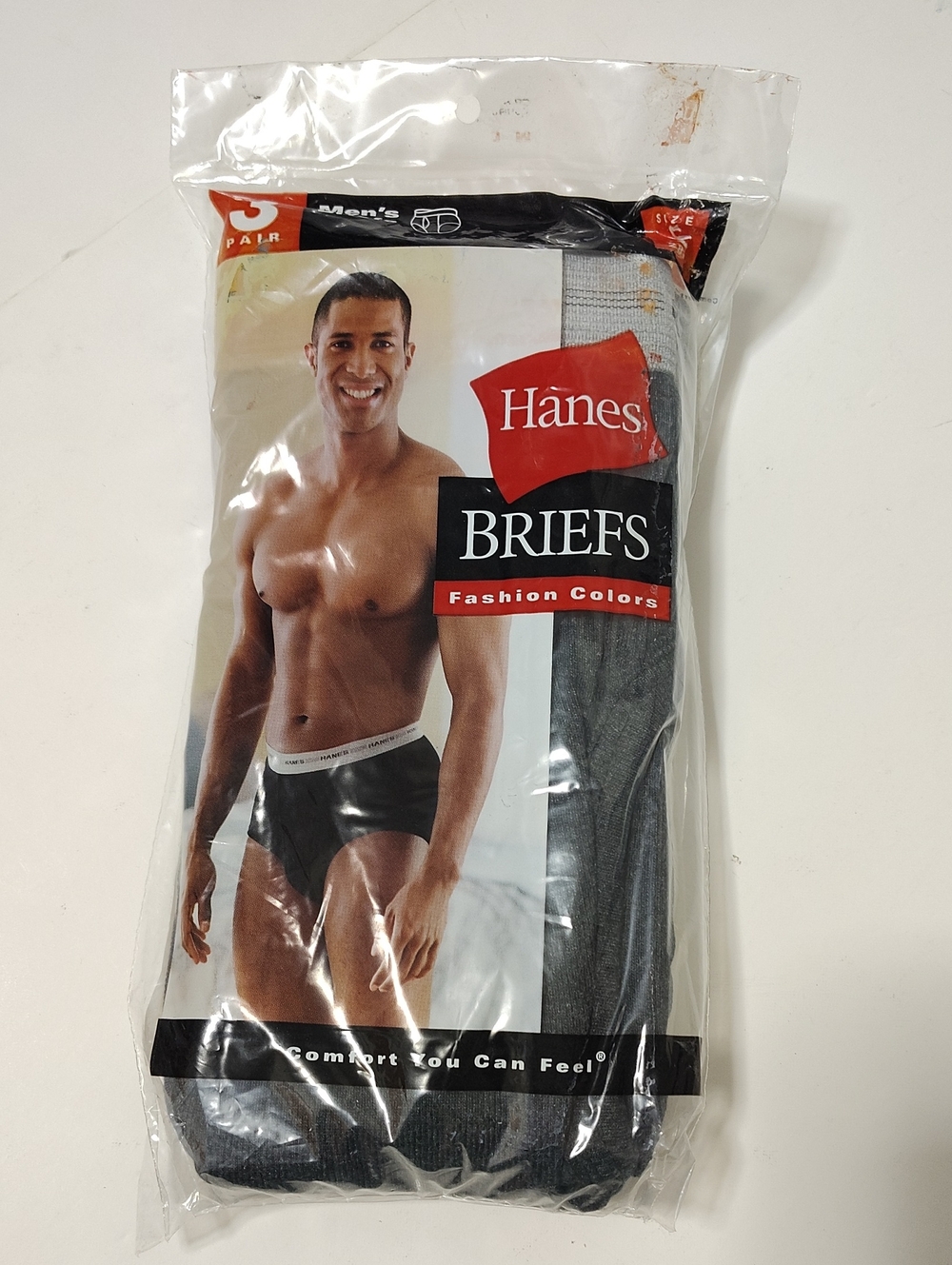 Vintage 2000 Hanes Men's Briefs Underwear -3Pack - Size S 28-30